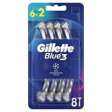 Skin care: Brijac Gillette Blue3, 6+2 Novo kao na slici 8 brijača 800din. Brijač — 2