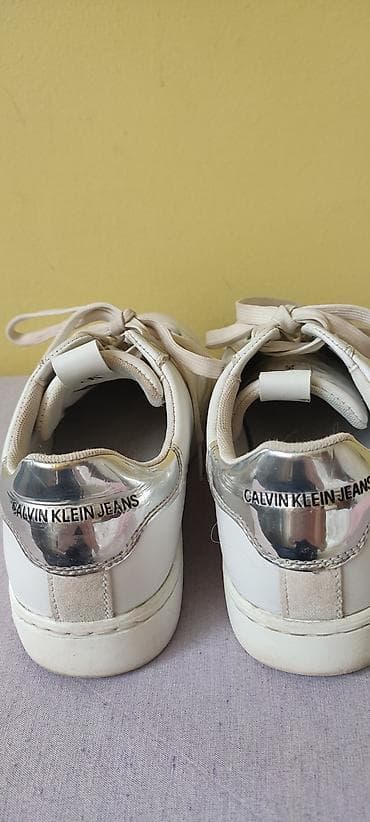 puma disk patike: Calvin Klein, 38, bоја - Bela — 4