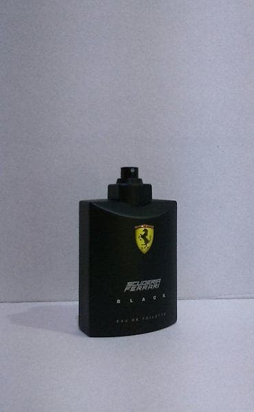 SCUDERIA FERRARI BLACK EDT125ML TSTR | Scuderia Ferrari Black