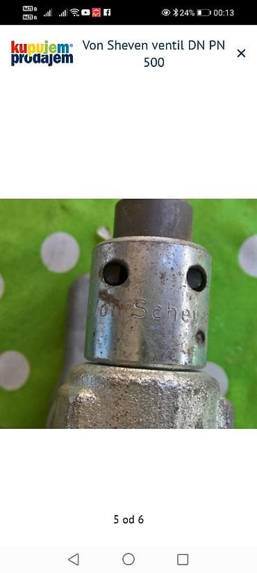 Alati i mašine: Von Sheven ventil DN PN 500 - Industrijski ventil sa ručicom za ručno — 5