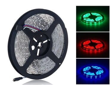 televizori 32 inca: RGB led traka 5050, 5m Paket sadrzi: 5m led trake, daljinski, IR — 2