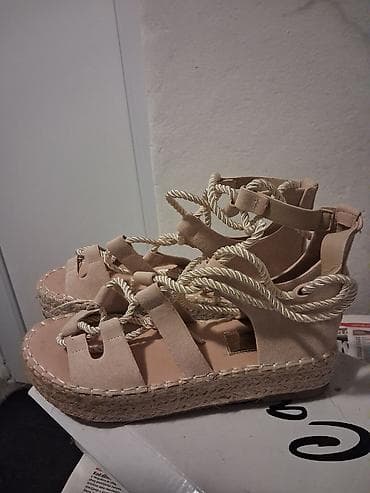 inuovo sandale srbija: NOVE Ženske espadrile sandale na platformu - Model — 4