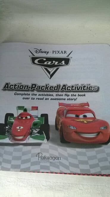 dizni bajke: Knjiga: Dizni Pixar Cars, 2012. 65 str. eng — 2
