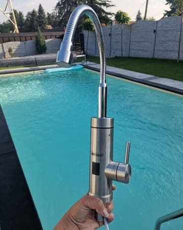 podni slivnik za kupatilo: Delimano slavina Cena a moderan Inox dizajn, idealno uklapa u — 1