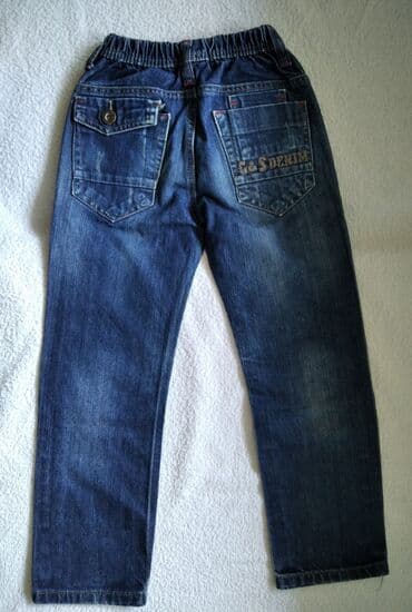 kaliopi deca: Farmerke za decake Velicina 8 god 122-128 cm Cist pamuk kao nove Cena — 2