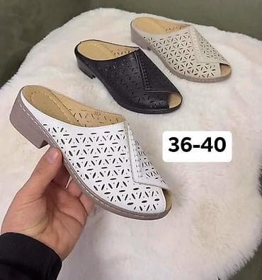 zenske patike 42 broj: Ženske klompe i sandale – više modela i boja Model 1: Elegantne mule — 2
