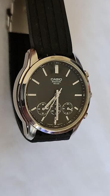 satovi krusevac: Casio Beside BEM-504 muški analogni sat - Kućište od nerđajućeg — 4