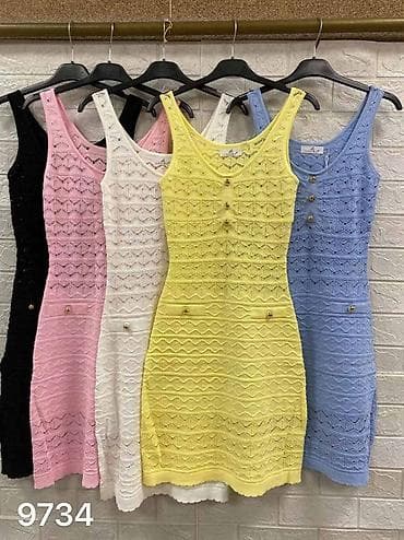 helanke s: 💫Ženska pletena mini haljina bez rukava.
✅2500 din — 1