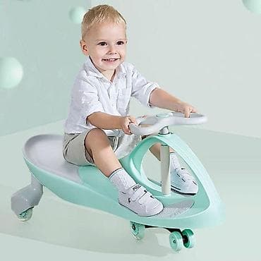 guralica za prohodavanje: Wiggle guralica za decu sa LED točkovima – Green – EcoToys Šifra — 2