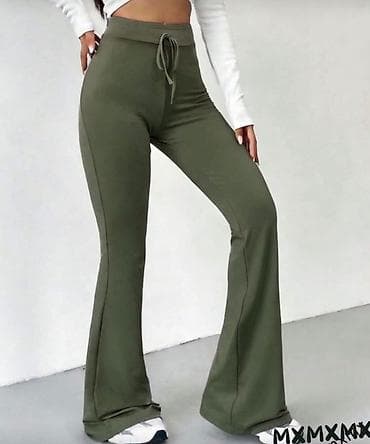 nike trail helanke: Ženske pantalone sa visokim strukom i zvonastim nogavicama Pantalone — 4