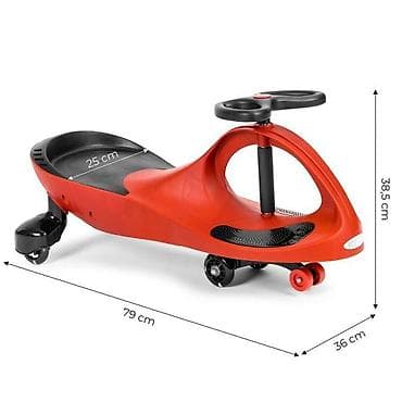 aparat na paru za bebe: Wiggle guralica za decu sa LED točkovima – Red – EcoToys Šifra — 7