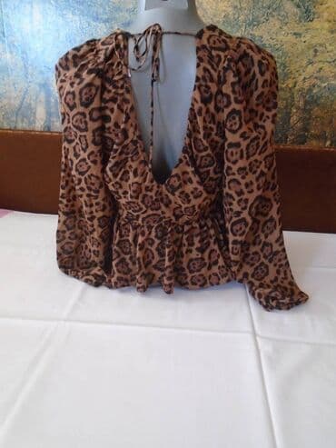 helanke sa trakom: H&M, Animal, color - Brown — 3