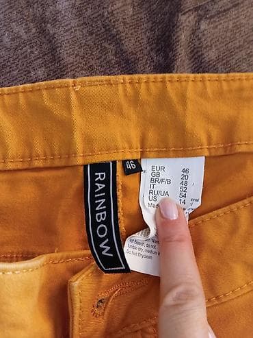 jeans marka: Ženski set: lagana bluza + pantalone - Bluza: bela, širokog kroja, od — 6