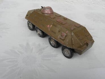 i robot sa prevodom: SSSR vojni transporter 15,5 cm,izgreban i zabrljan — 3