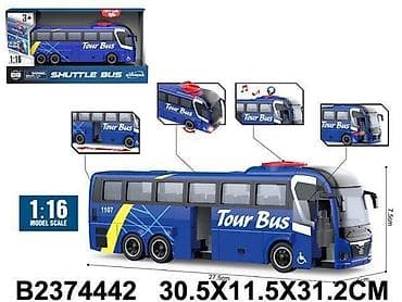 Autobus 655408 K-60 – igračka autobus za kreativnu i edukativnu igru