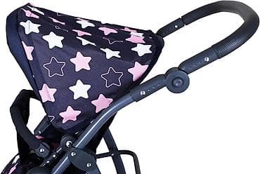 Lutke: Kolica Knorr Coco Star Blue Pink – kombinovana kolica za lutke - — 7