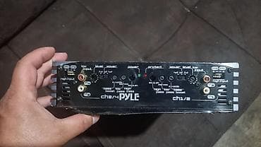 dvd za kola: Pyle QA 4400II – auto pojačalo - Maksimalna snaga: 1000 W (oznaka na — 5