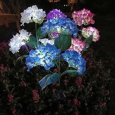 ukrasi od drveta za kucu: Solarna lampa Hortenzija 3000 RSD Solarna lampa u obliku cveta. Preko — 5