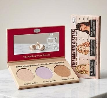 medicinski gel za nokte: The Balm – The Manizer Sisters paleta za lice - Multifunkcionalna — 1