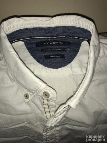 Jackets: Shirt Long sleeves, M (EU 50), Marc OPolo, color - White, Cotton — 2