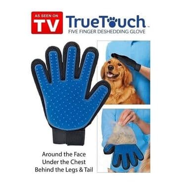 Oprema za kućne ljubimce: Cena 950 din True-touch-rukavica-za-cesljanje-kucnih-ljubimaca/ Da — 1