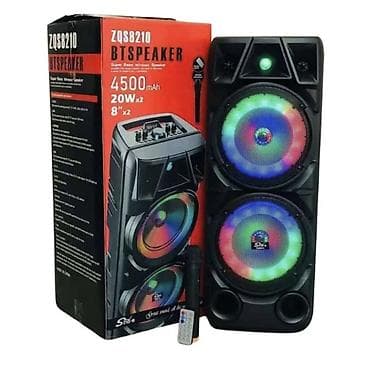 ZQS8210 BT Speaker – bežični zvučnik sa jakim basom i RGB osvetljenjem
