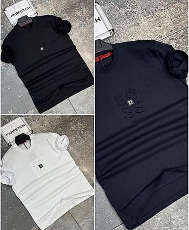 tn crne buzz: Men's T-shirt Moschino, bоја - Crna — 3