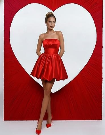 velike haljine: 🔥Koktel haljina bez bretela – sjajni satenski izgled
✅3000 din
S M L — 6