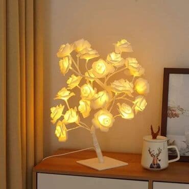 sijalice u boji za sobu: Cena 1750 din LED Lampa Bonsai drvo ruza sa savitljivim granama Boja — 1