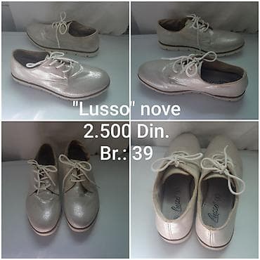 sandale na prst: Nove „Lusso“ oxford cipele - Model: ženske oxford cipele sa pertlama — 2