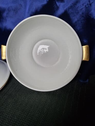 Činije: Corbaluk nov Fraiberger porcelan Istocna Nemacka 70te. Perfektan — 11