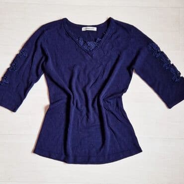 pantalone push up: L (EU 40), Jednobojni, bоја - Svetloplava — 1