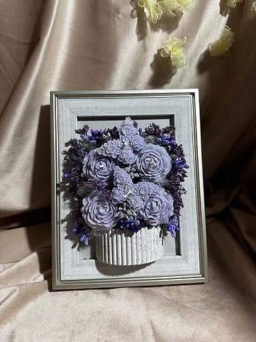 Slike i ramovi: Dekorativni 3D aranžmani u ramu sa mirisnim svecicama — 2