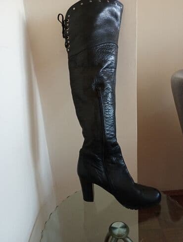 bajkerske čizme: High boots, 38 — 4