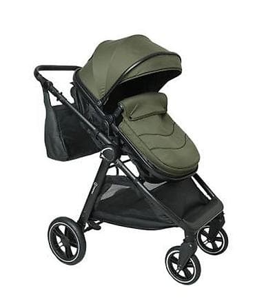 Kolica za bebe: KOLICA X1 GREEN 2U1 SA AUTOSEDIŠTEM I-SIZE – Nou Nou (Šifra proizvoda — 4