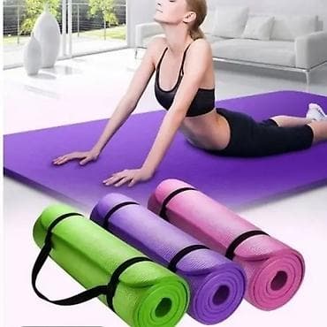 Oprema za skijanje: Fitnes/Yoga prostirka – neklizajuća, rolna - Namenjena za jogu — 1