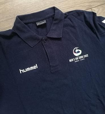 mona suknje 2022: Hummel muška polo majica – zvanični model MEN’S EHF EURO 2022 (Hungary — 2