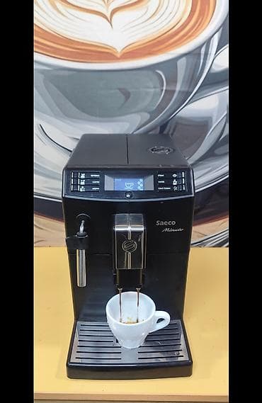 ugradna ploca dve ringle: Saeco Minuto – potpuno automatski aparat za kafu - Napici: espresso i — 6