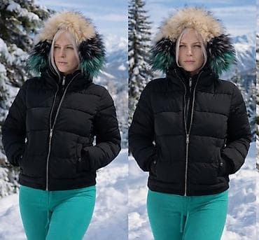 Kape i aksesoari: Jakna zimska Pretopla Ima dva reda kopčanja Sa prelepim mekanim krznom — 2