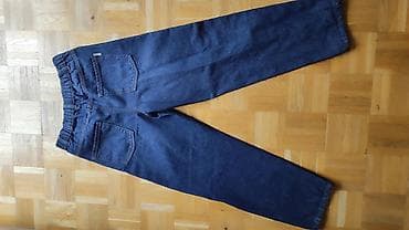 rain step cizme: Muške decije farmerke Levinski – tamno plavi džins - Model sa visokim — 2