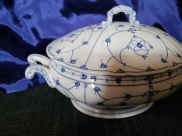 Muzički instrumenti: Cotbaluk,cinija 1920 do 1940 god.,oslikana kobaltom. Corbaluk,cinija — 8