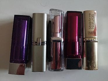 salonke novi sad: Set ruževa i sjajeva za usne – L’Oréal Paris, Maybelline, Bourjois — 4