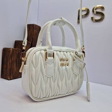 miu miu cizmice: Elegantna torbica, Miu Miu, Materijal: Koža — 4