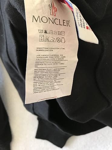 Muška odeća: Original MONCLER duks M STANJE 10 od 10. Crna boja koja je za — 5