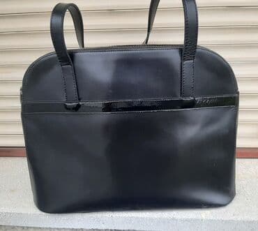 torbice crne: Shoulder bag, Mona, Material: Leather — 8