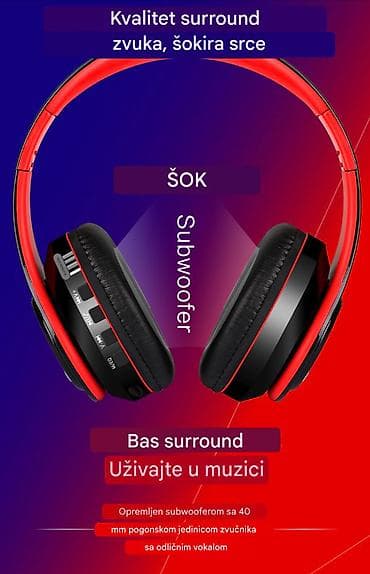 IPod & MP3 Players: Nove kvalitetne bežične slušalice (bluetooth). Imaju ugradjen — 5