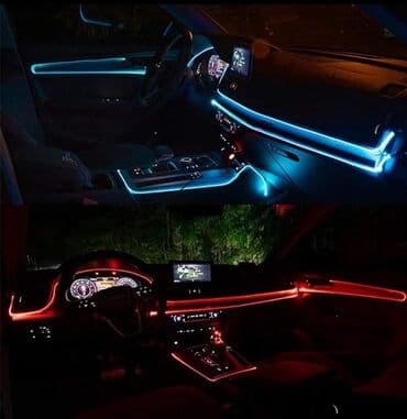 led ambijentalno osvetljenje za auto: Rgb svetla za auto Напон: 12В Боја осветљења: РГБ · Напајање — 1