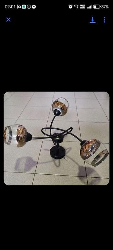 plafonske lampe: Plafonska lampa sa 3 svetiljke – moderni dizajn - Tip — 1