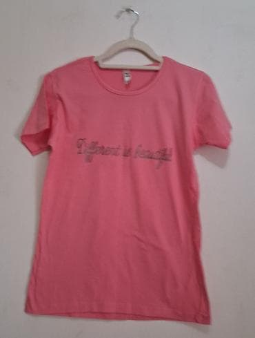 Women's T-shirts and tops: Ženska garderoba – set majica i bluza - Bela pamučna majica sa — 9