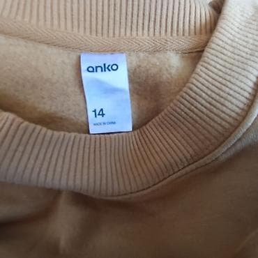 hoodrich duks: Dukserica Anko “New York – Williamsburg, Brooklyn” - Boja: senf/oker — 3